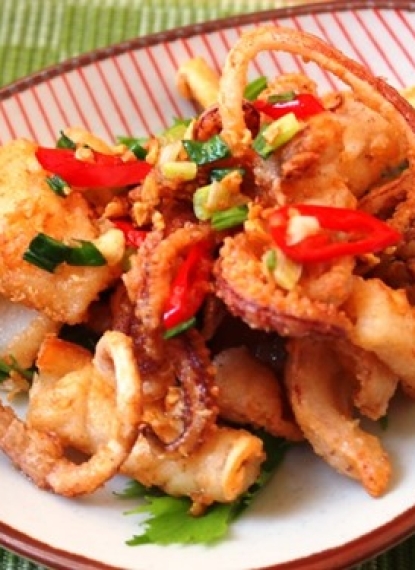 Mực Sốt Tỏi