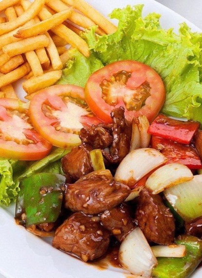Bò Lúc Lắc Khoai Tây