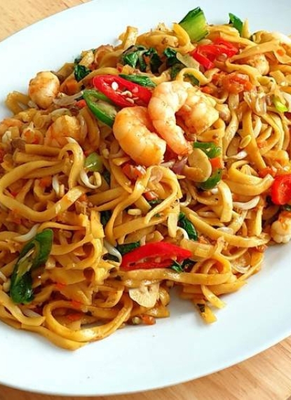 Mì Trứng Xào Hải Sản