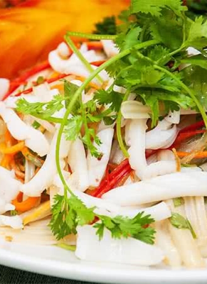 Mực Xào Hành Tây