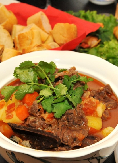 Súp Bò Rau Củ